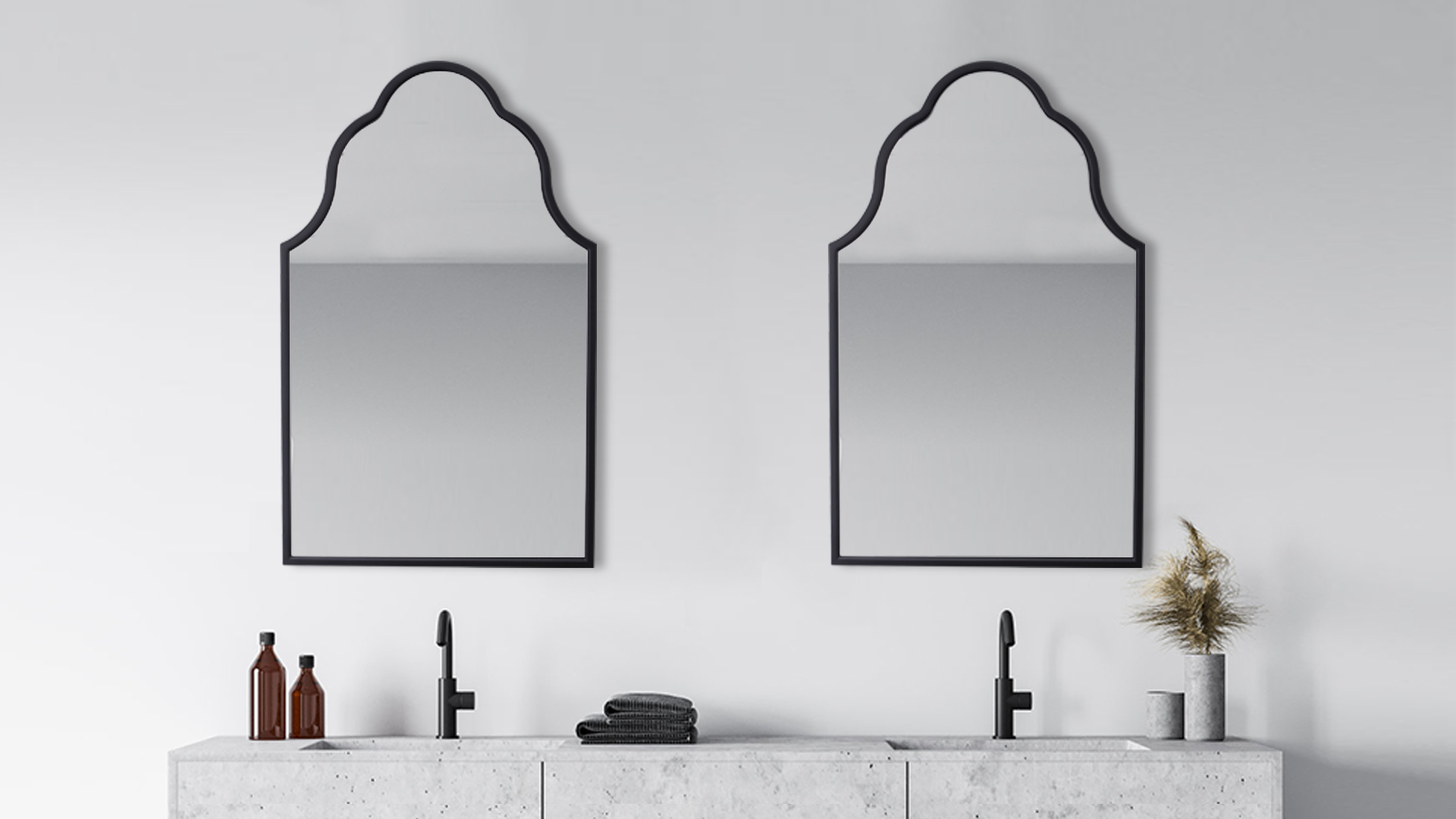 Amazon.com: Chende Arched Mirror for Wall, 32